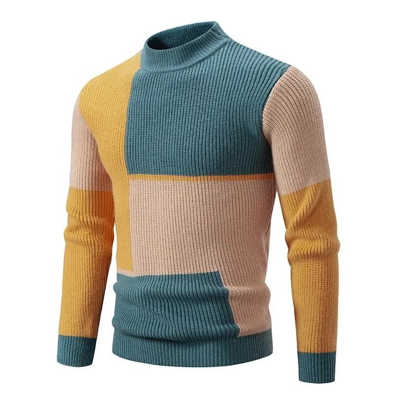 Pull chaud en tricot pour hommes