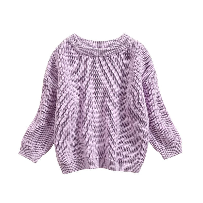 Pull en tricot décontracté pour enfants