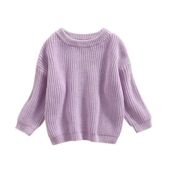 Pull en tricot décontracté pour enfants