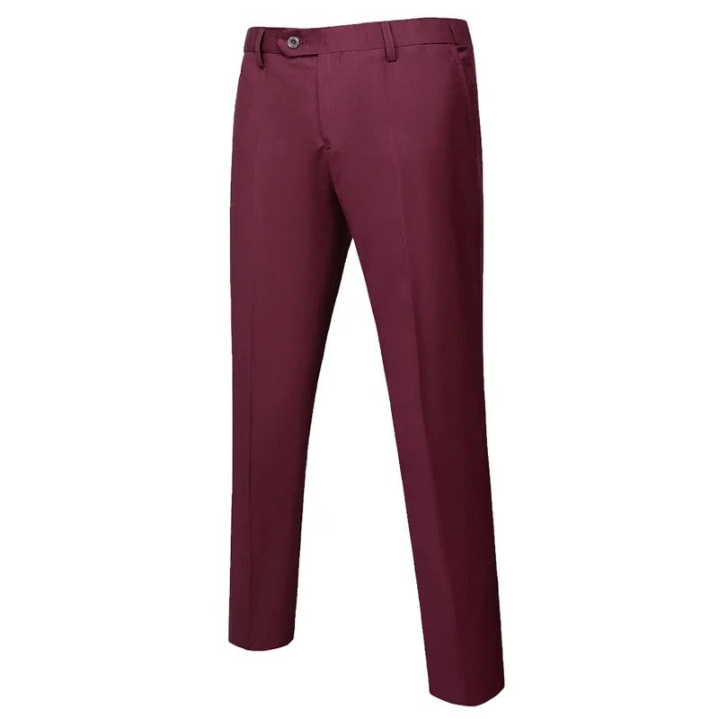 Pantalon de costume classique pour homme