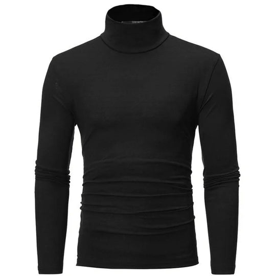 Chemise thermique à col haut pour hommes