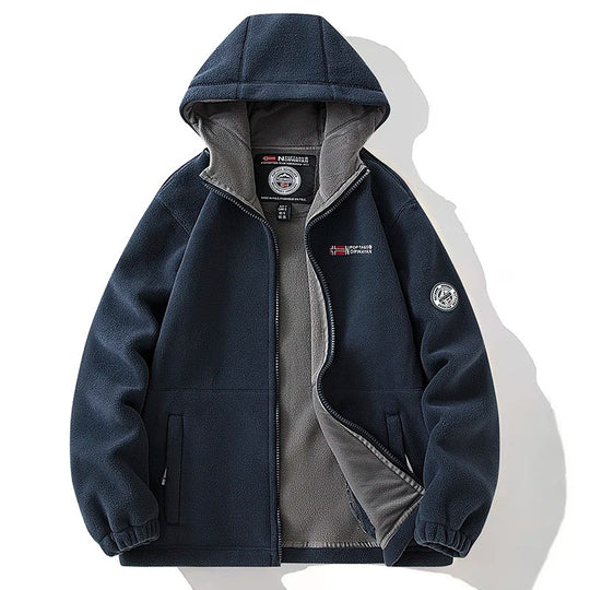 Veste polaire anti-froid pour hommes
