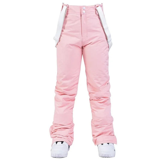 Pantalon à bretelles de ski d'hiver