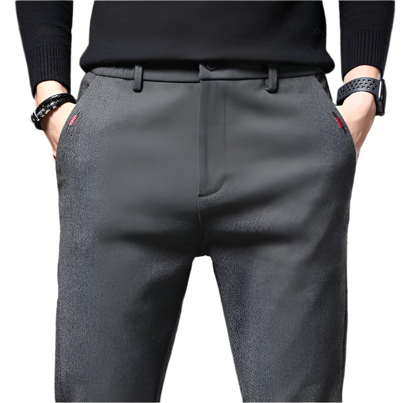 Pantalon slim en coton pour homme