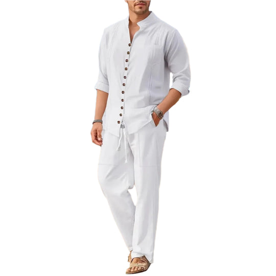 Ensemble de plage pour homme style cubain