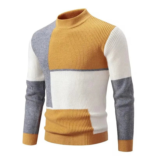 Pull chaud en tricot pour hommes