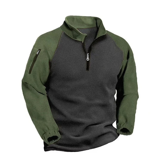 Veste tactique à fermeture éclair pour hommes