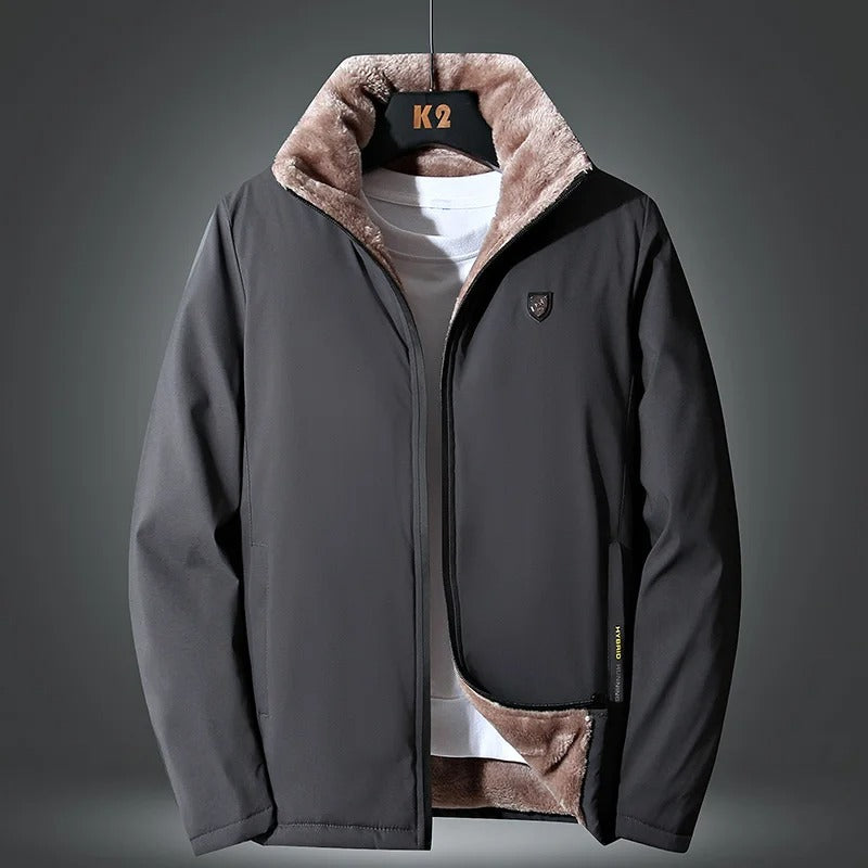Veste polaire épaisse coupe-vent pour hommes