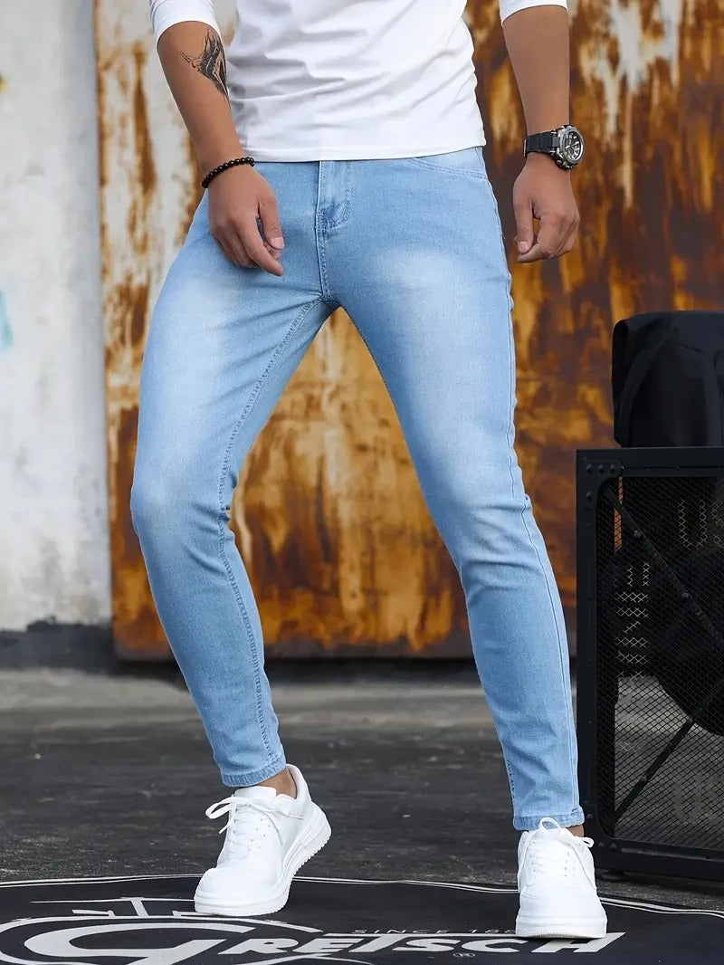 Pantalon slim décontracté pour hommes