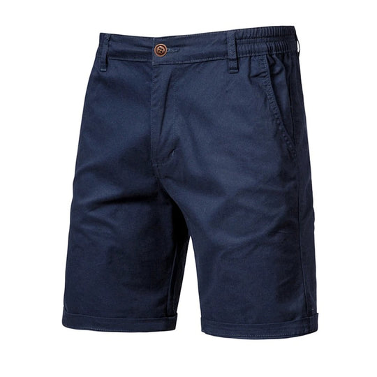 Short décontracté 100 % coton pour homme