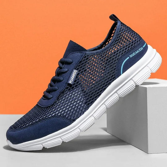 Baskets respirantes en maille pour hommes