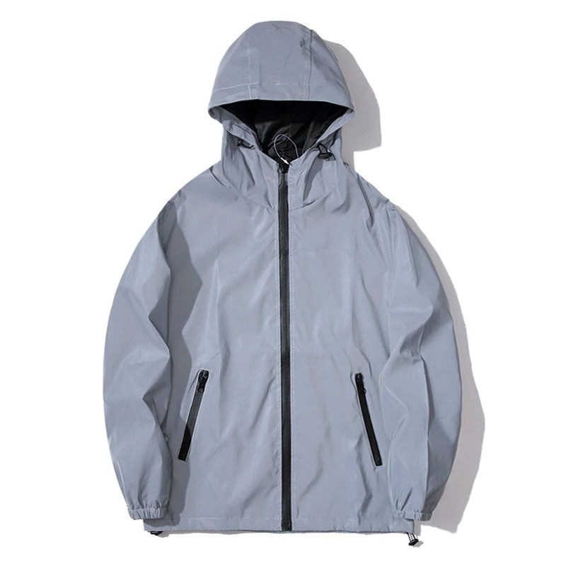 Veste coupe-vent réfléchissante