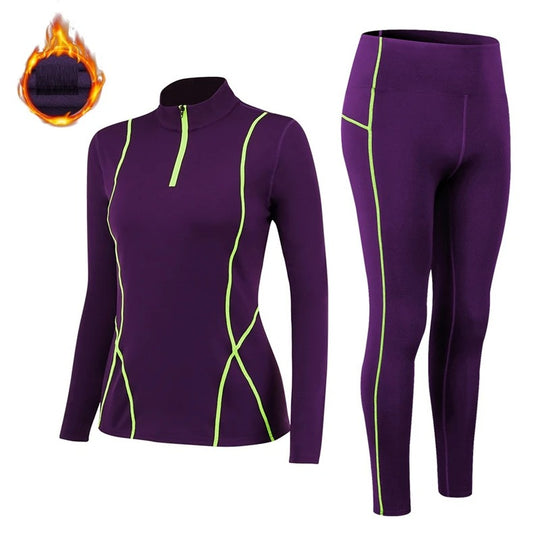 Ensemble de sous-vêtements élastiques de mise en forme pour femmes