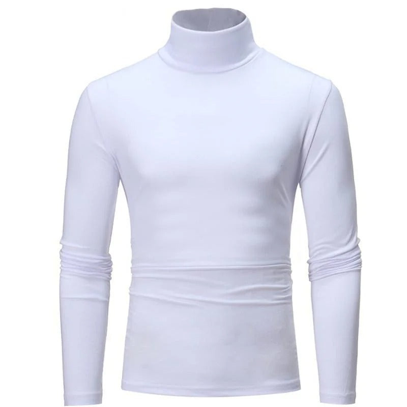 Chemise thermique à col haut pour hommes