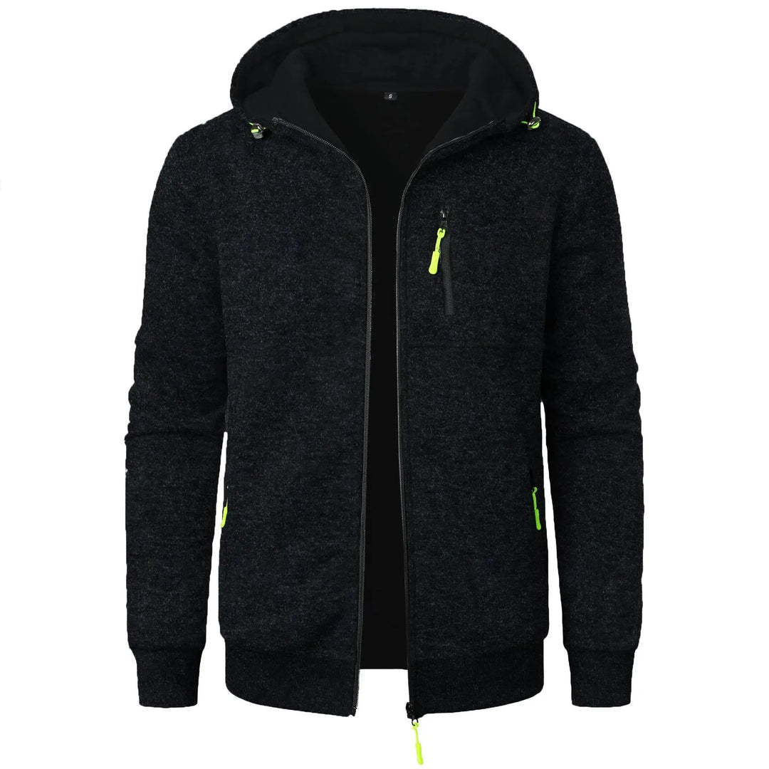 Veste de sport décontractée à capuche pour hommes