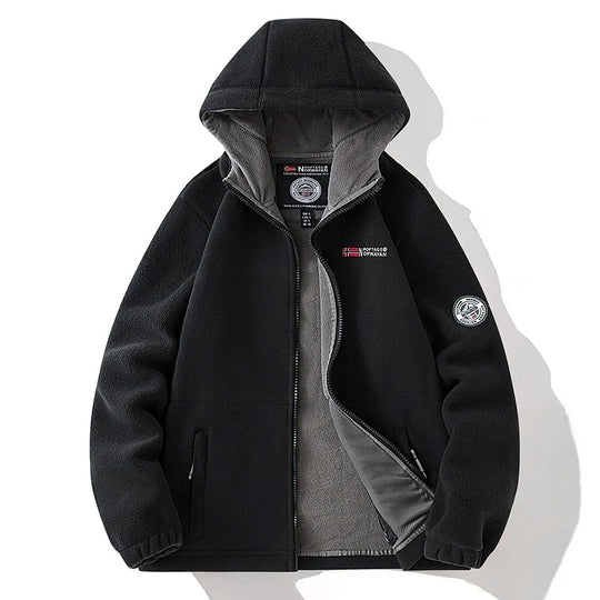 Veste polaire anti-froid pour hommes