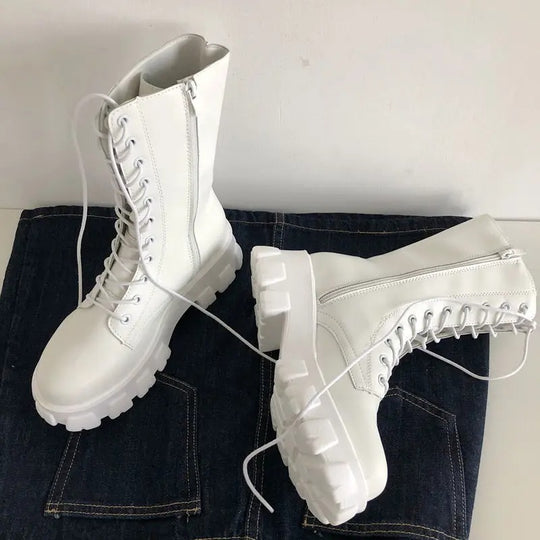 Bottes mi-mollets pour femmes