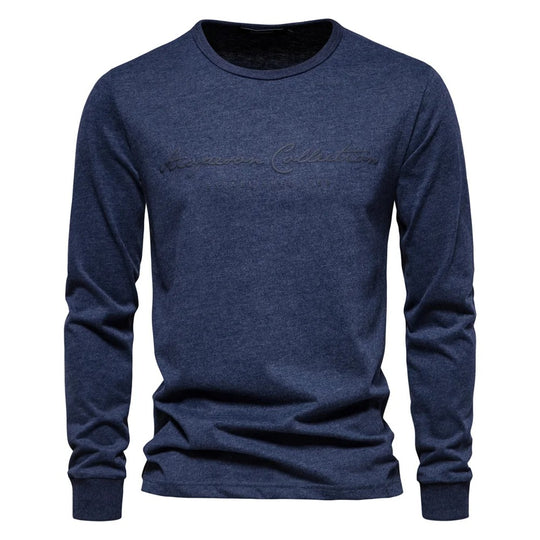 T-shirt décontracté imprimé de lettres pour hommes