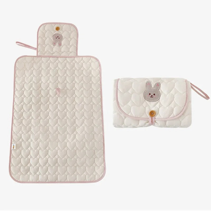 Changeur de couches pliable pour bébé