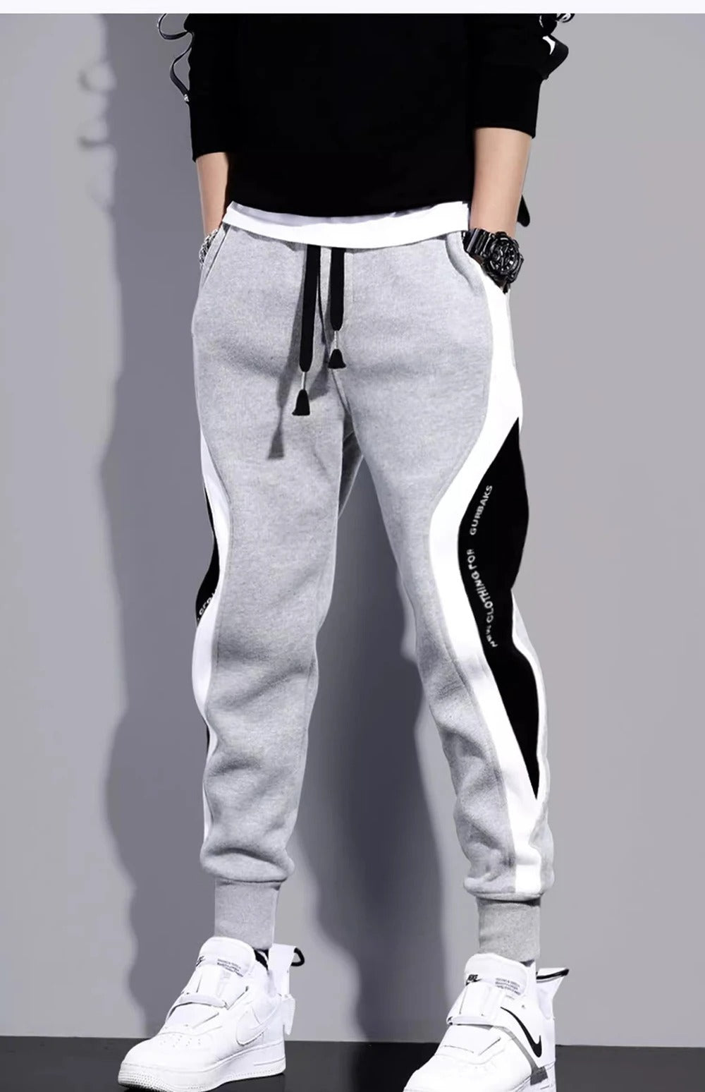 Pantalon d'entraînement ample pour hommes
