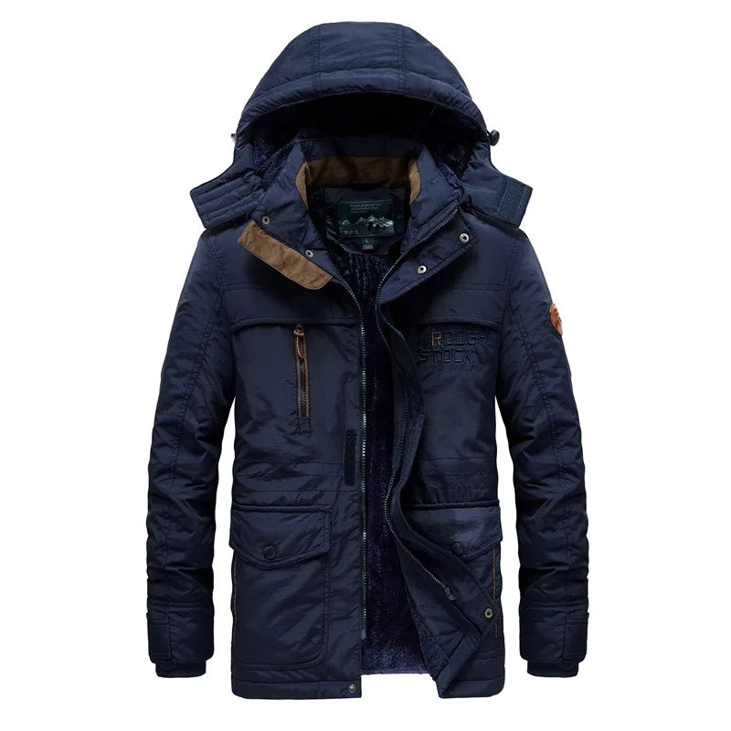 Veste multi-poches grande taille pour hommes