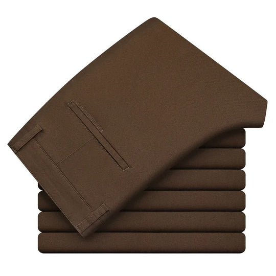 Pantalon slim en coton pour hommes