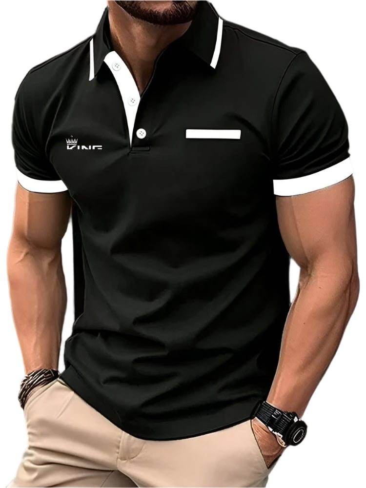 Polo de golf décontracté pour homme