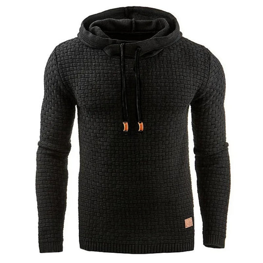 Sweatshirt à capuche à manches longues pour hommes