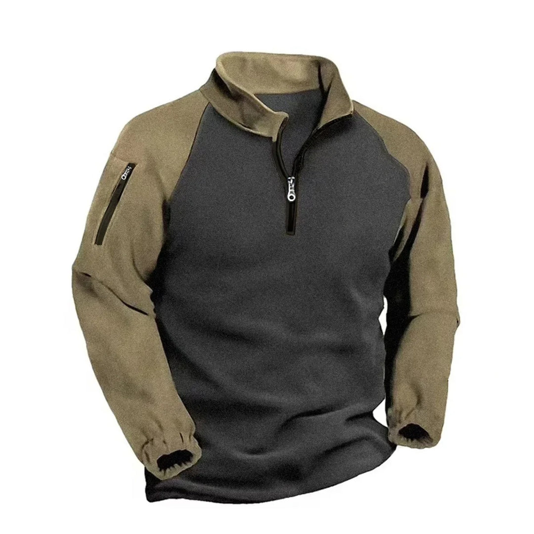 Veste tactique à fermeture éclair pour hommes