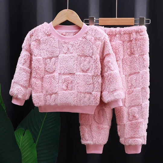 Pyjama d'hiver en flanelle pour enfants