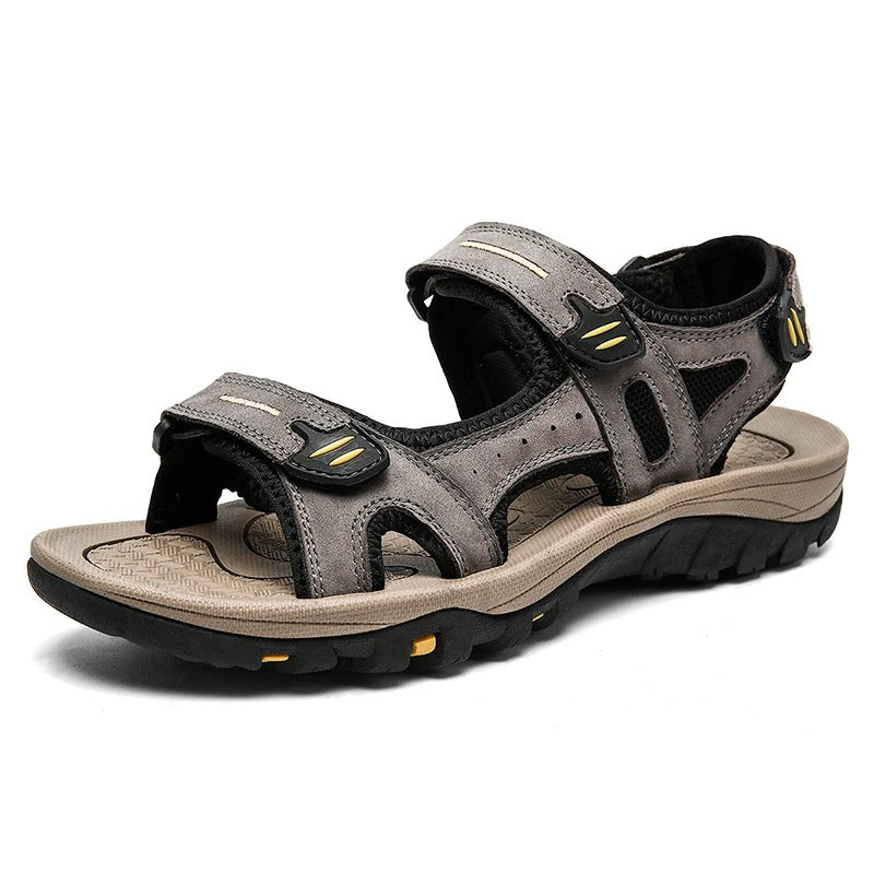 Sandales en cuir décontractées pour hommes