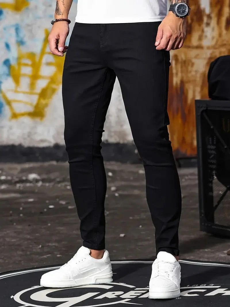 Pantalon slim décontracté pour hommes