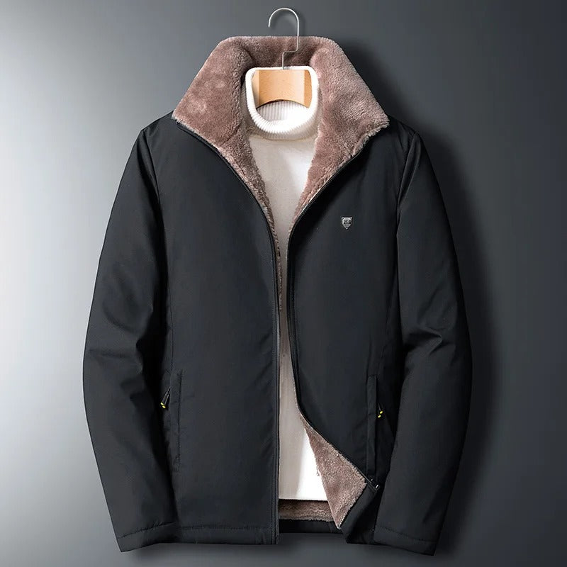 Veste polaire épaisse coupe-vent pour hommes