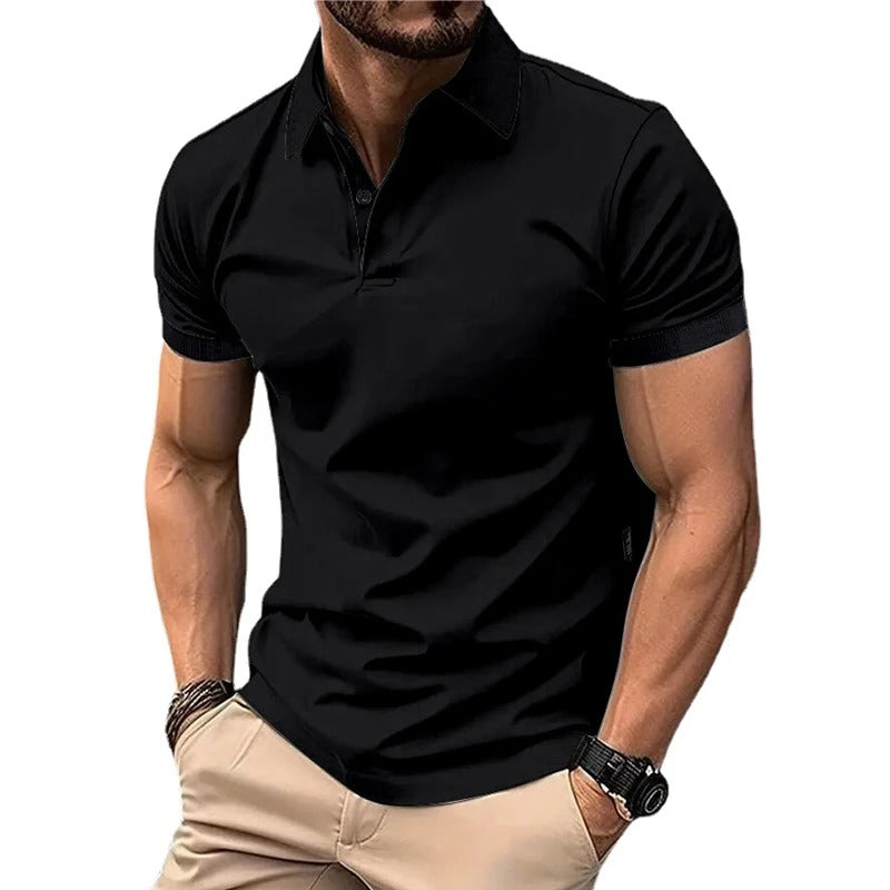 Polo léger décontracté pour homme