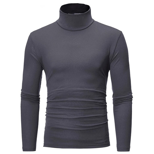 Chemise thermique à col haut pour hommes