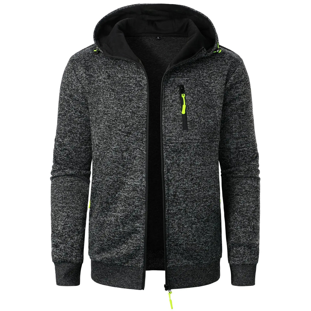 Veste de sport décontractée à capuche pour hommes