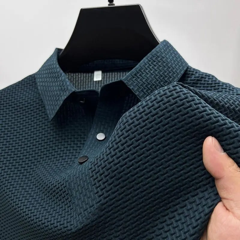 Polo creux à enfiler pour homme