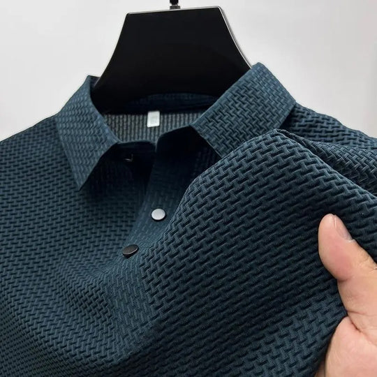 Polo creux à enfiler pour homme