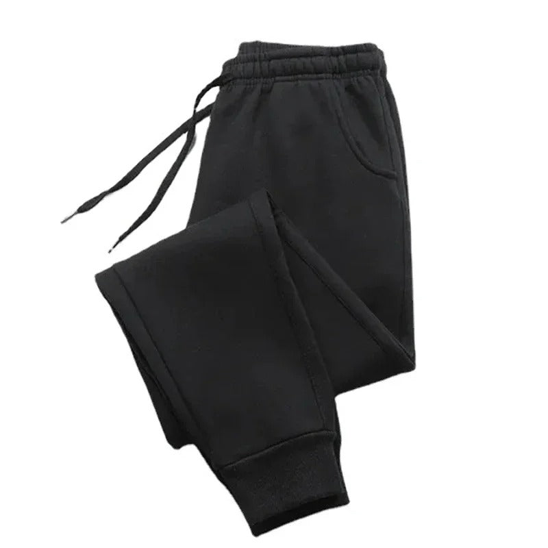 Pantalon de survêtement décontracté en polaire pour hommes