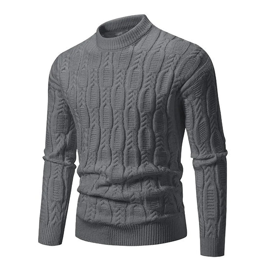 Pull décontracté tricoté doux pour hommes