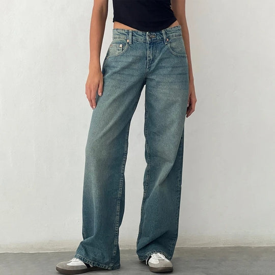 Jean boyfriend baggy pour femme
