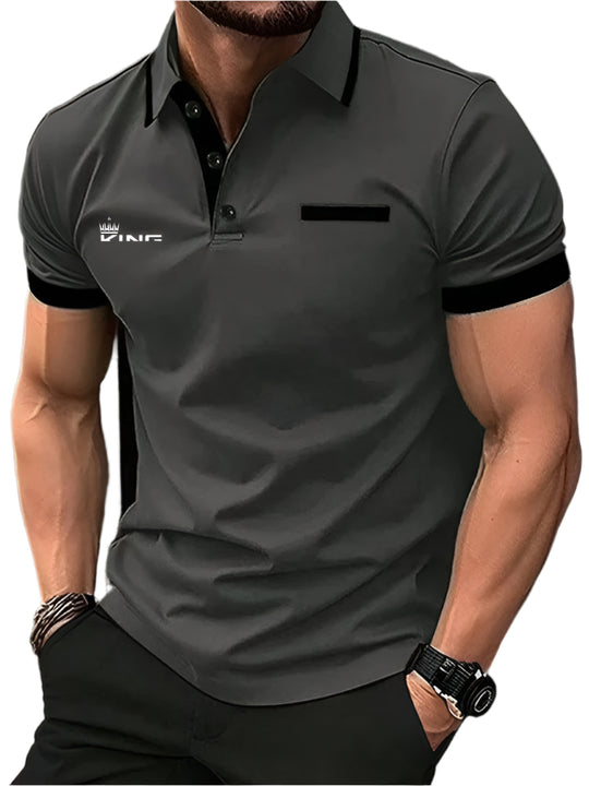 Polo de golf décontracté pour homme