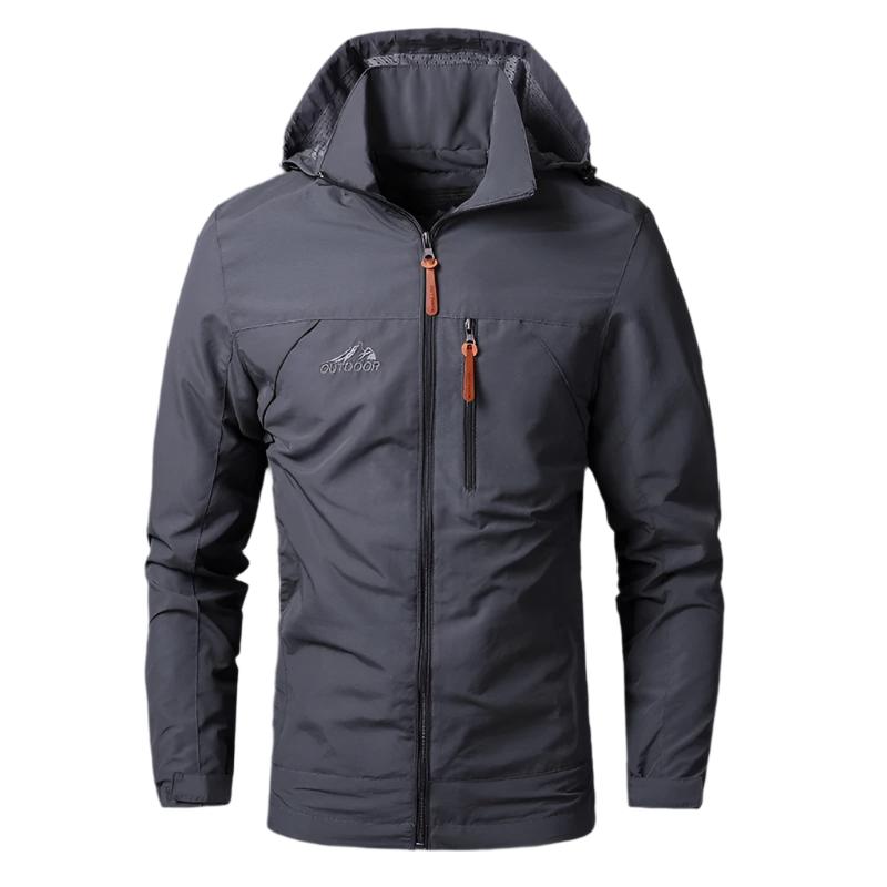 Veste imperméable et coupe-vent pour hommes
