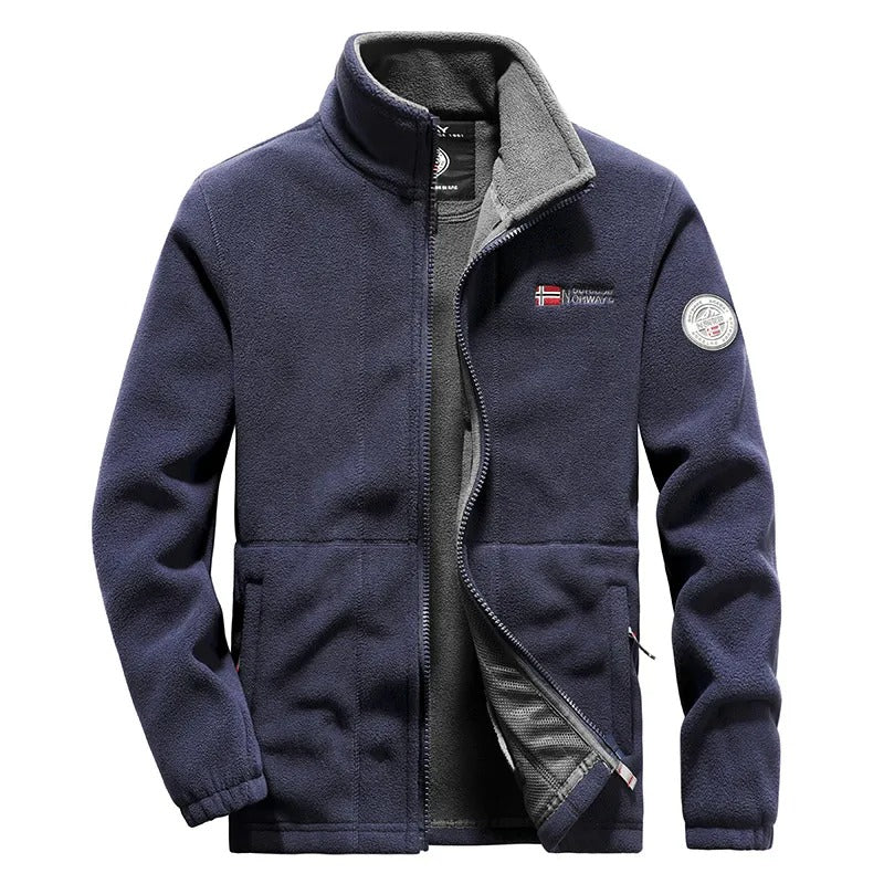 Veste polaire épaisse pour hommes