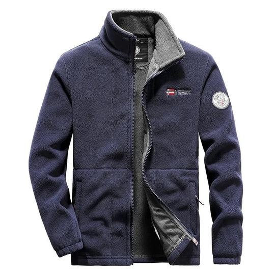 Veste polaire épaisse pour hommes
