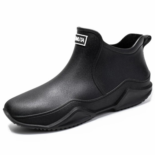 Bottines en caoutchouc antidérapantes imperméables