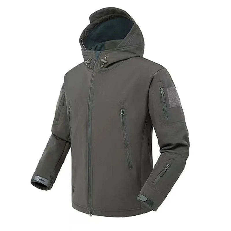Veste tactique imperméable à coquille souple pour hommes