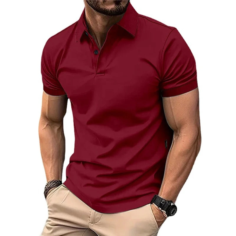 Polo léger décontracté pour homme