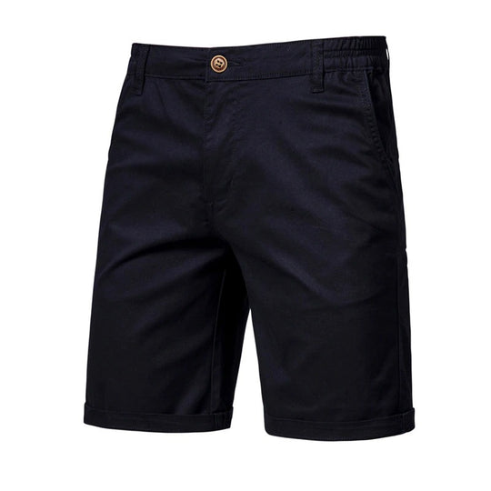 Short décontracté 100 % coton pour homme