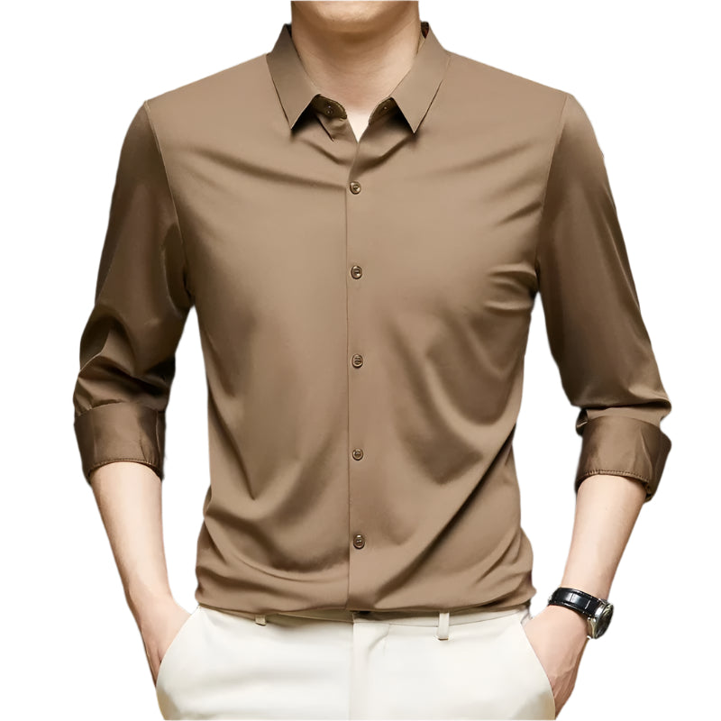 Chemise business sans plis pour homme